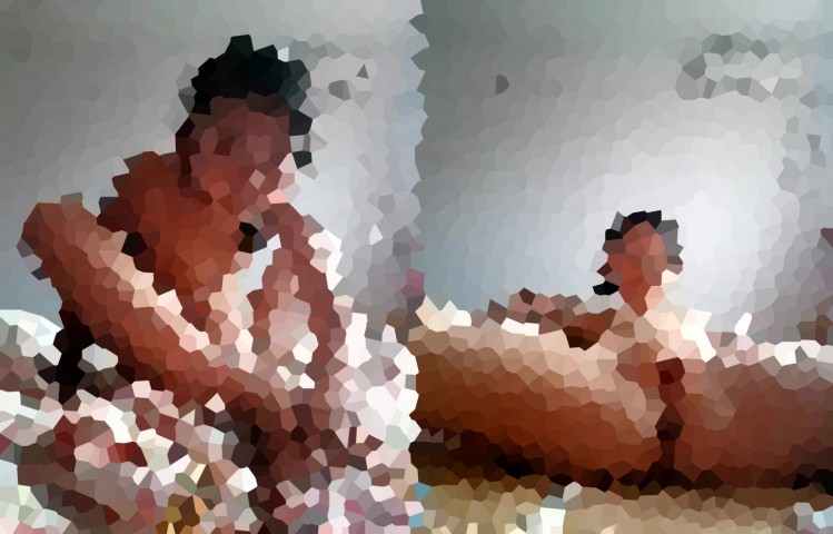 猫目のめちゃカワTシャツっ娘がおだてられて、、、