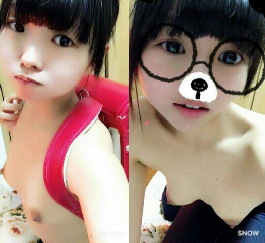 投稿作品 V女子 ノーブラで胸元のライブ 放送事故19 乳首