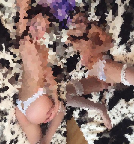 パジャマ姿のCは感じやすいようです