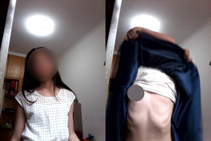 C女子の自撮りモロ見せてんこ盛り