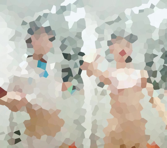 お目目が大きい女子の接写おな♡