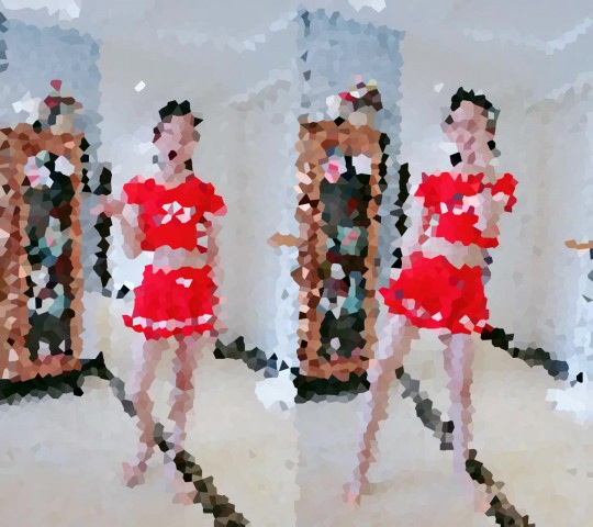 プロのダンサー