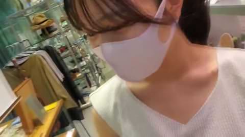 [無]清純黒髪女子を生チ●ポでガン突き中●し！