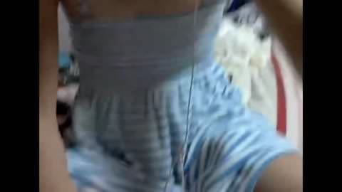 【素人】ニ■ニ■動画チャット盗撮♥美少女ＪＤ♥アニメオタクの丸見えロリロリ体型最高!!