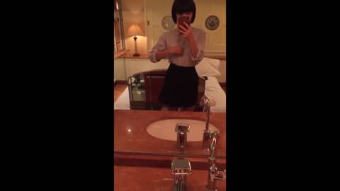 一人でホテル来たけど【スマホK・高画質】