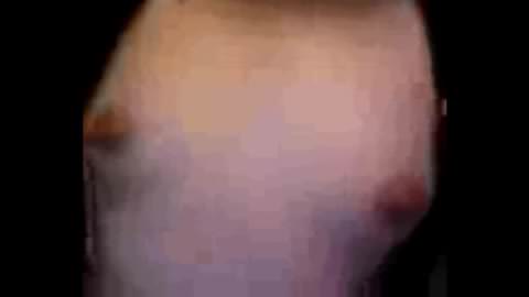 【ガラケー自撮り】アニメオタクの黒髪の学生が自宅で大きな喘ぎ声の自撮りオナニー♪