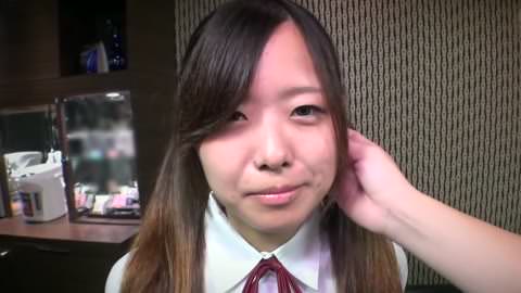 【無】真面目そうなツインテJKとハメ撮り