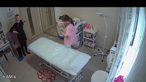 【流出】レーザー脱毛サロン美女隠し撮りシリーズ7