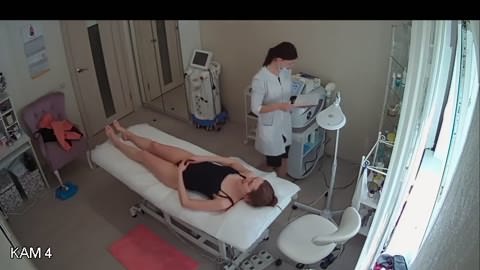 【流出】レーザー脱毛サロン美女隠し撮りシリーズ9