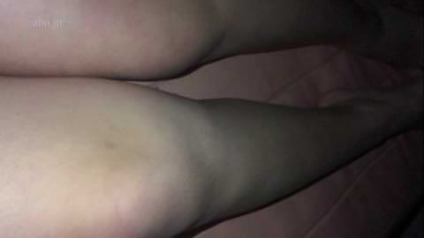 【夜這い】夜、裸で寝ている彼女を撮影