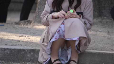 佐〇木希級、超絶美女達のお座り