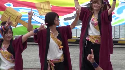 短時間限定販売！綺麗な着物から激しい踊りは最高です！！t1-126【高画質動画】