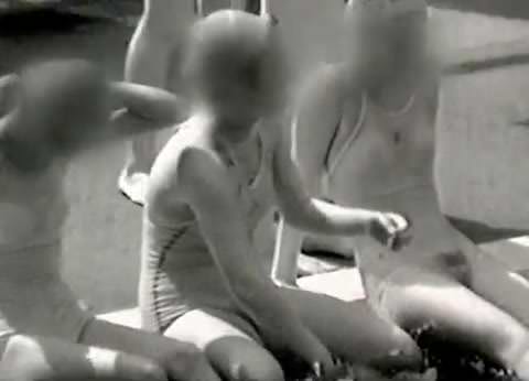 ＃赤外線盗撮＃　Cたちのプールの授業風景