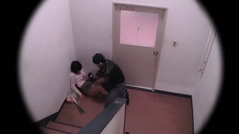 【潜入】テレ〇東京のタレント控室へ続く階段で待ち伏せ　ガチレ〇プ　個人撮影